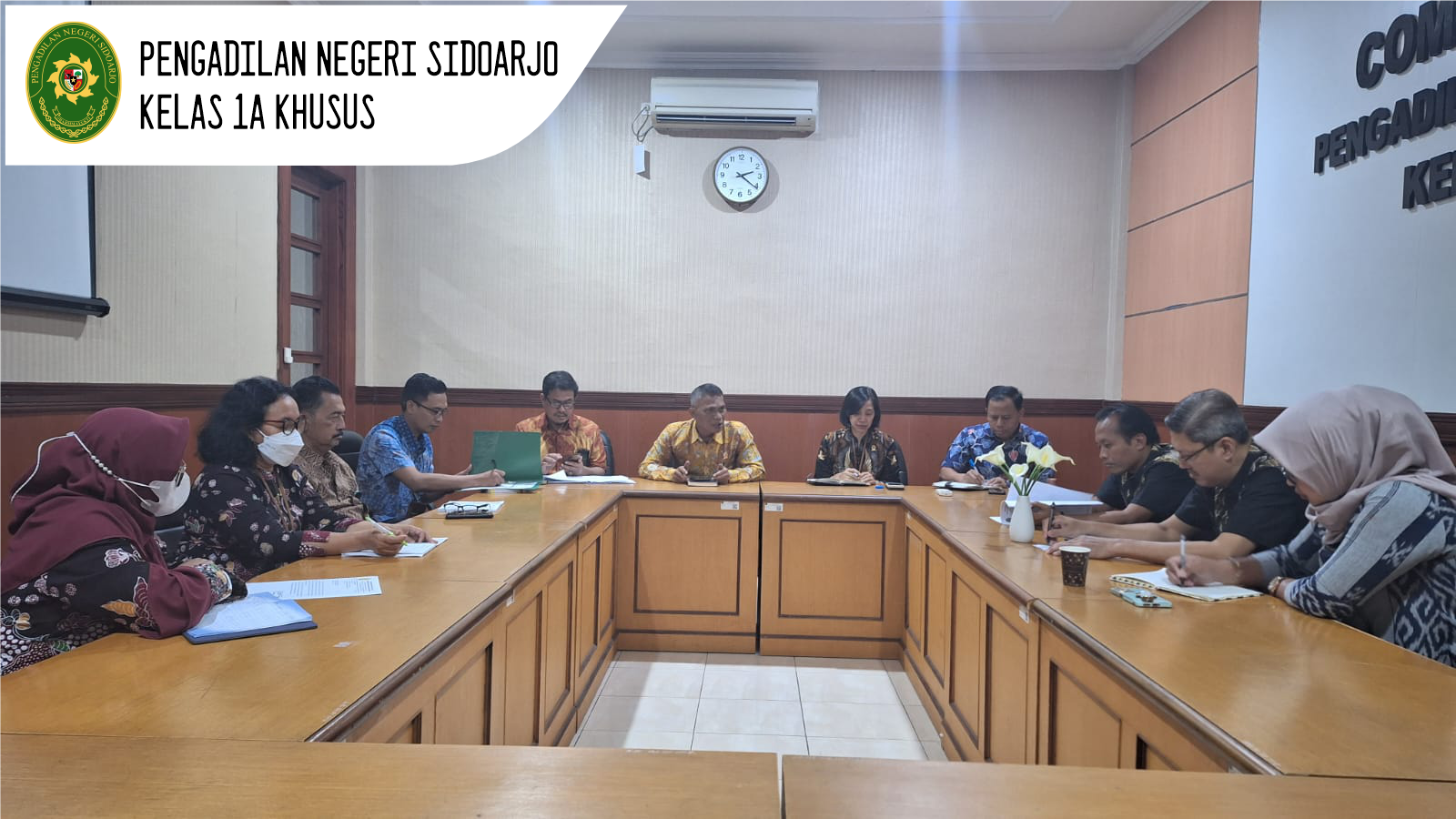 RAPAT PEMANTAPAN PENILAIAN NOMINASI LAYANAN ADMINISTRASI PERKARA DAN KEUANGAN PERKARA